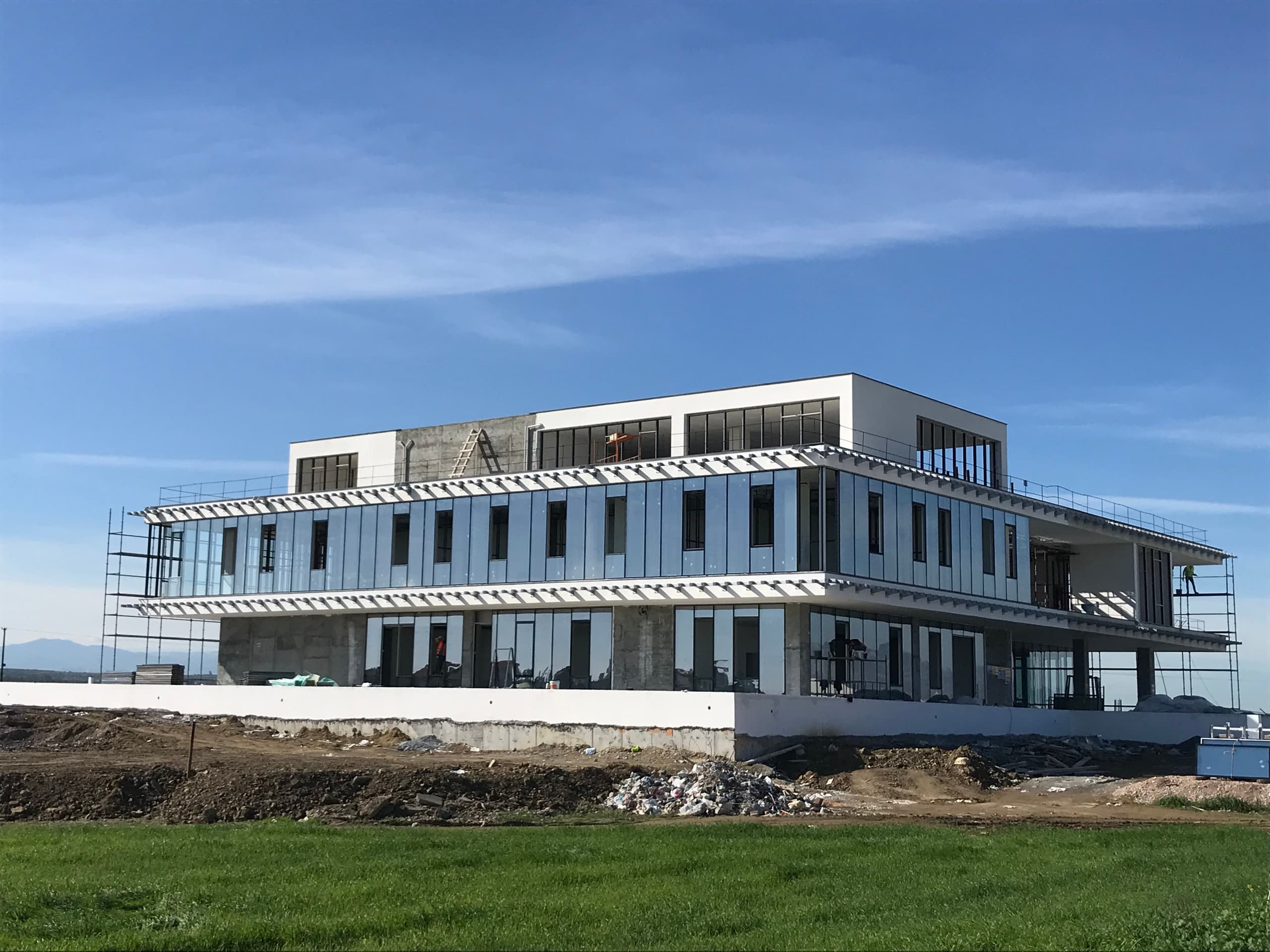 BTHK inşaat sürecinde dış görünüm